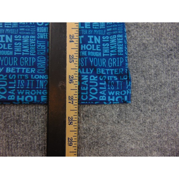 Bogey Bros Golf Polo Shirt Men Med Blue Get In The Hole Funny Performance - Picture 6 of 9